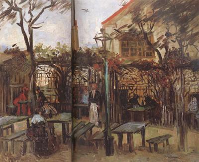 Vincent Van Gogh Terrace of a Cafe on Montmartre (nn04) China oil painting art
